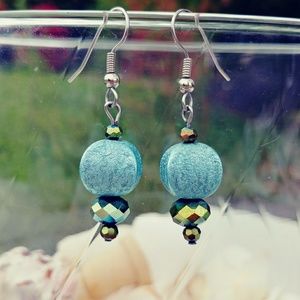 One of a kind handmade earrings